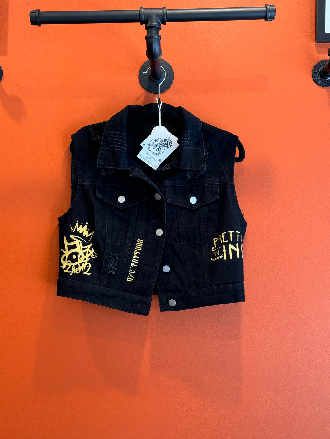STICKER BOM JACKET CROPPED